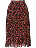 Nº21 Lollipop Print Skirt - Black