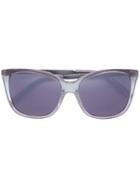 Monique Lhuillier - Oversize Square Sunglasses - Women - Acrylic - One Size, Green, Acrylic