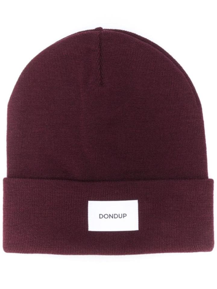Dondup Logo Embroidered Beanie Hat