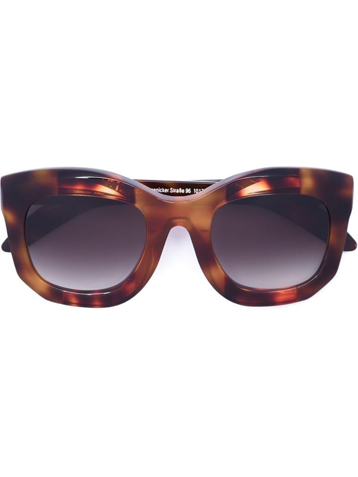 Kuboraum 'mask B2' Sunglasses - Brown