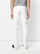 Jacob Cohen - Cotton Trousers - Men - Cotton/polyester/spandex/elastane - 30, White, Cotton/polyester/spandex/elastane