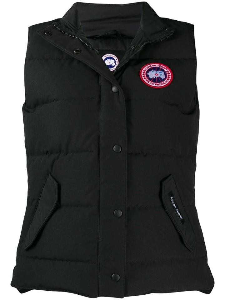 Canada Goose Logo Gilet Jacket - Black