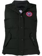Canada Goose Logo Gilet Jacket - Black