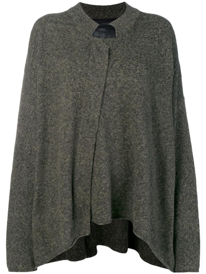 Rundholz Black Label Asymmetric Cardigan - Green