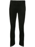 Salvatore Santoro Step Hem Skinny Trousers - Black