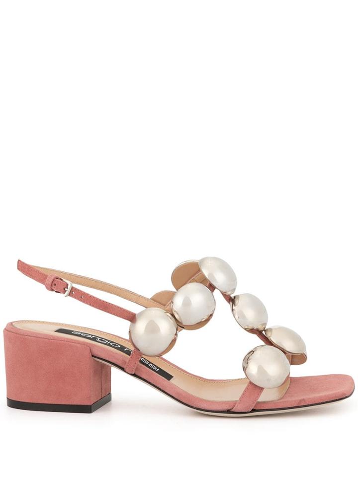Sergio Rossi Sphere Strap Sandals - Pink