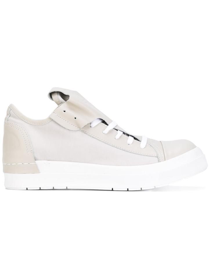 Cinzia Araia Lace-up Sneakers - Nude & Neutrals