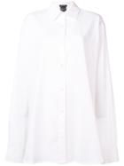 Ann Demeulemeester Oversize Shirt - White