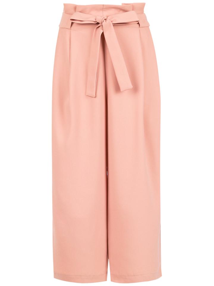 Olympiah Machu Picchu Pantacourt Trousers - Pink & Purple