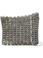 Paco Rabanne Metal Mesh Small Shoulder Bag - Metallic