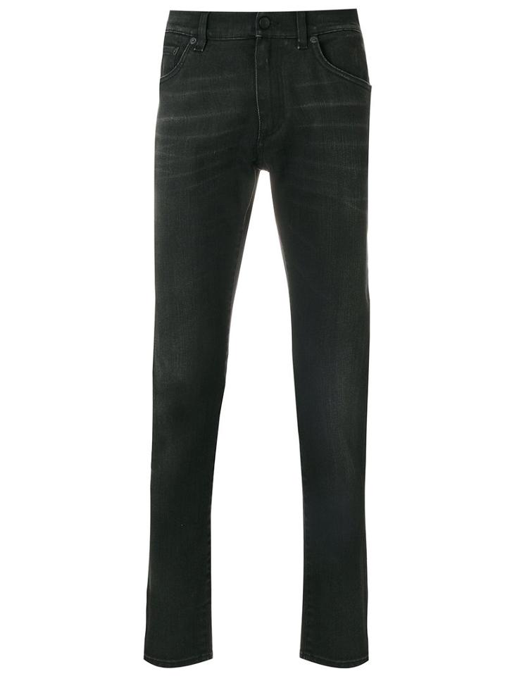 Dolce & Gabbana - Straight Leg Jeans - Men - Cotton/polyurethane - 46, Black, Cotton/polyurethane