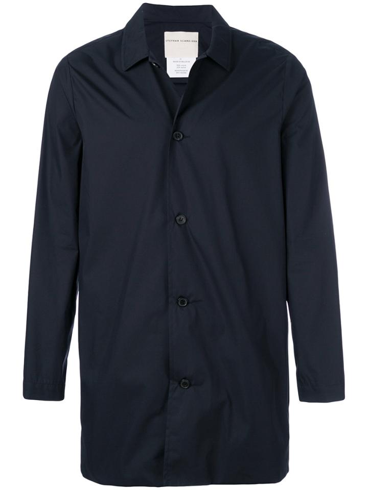 Stephan Schneider Geometry Shirt Jacket - Blue
