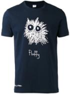 Aspesi 'fluffy' Print T-shirt, Men's, Size: Xxl, Blue, Cotton