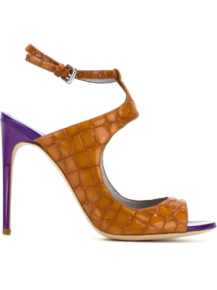 Pollini Two-tone Sandals