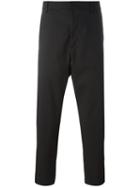 Mcq Alexander Mcqueen Cropped Trousers, Men's, Size: 50, Black, Cotton/polyester/spandex/elastane