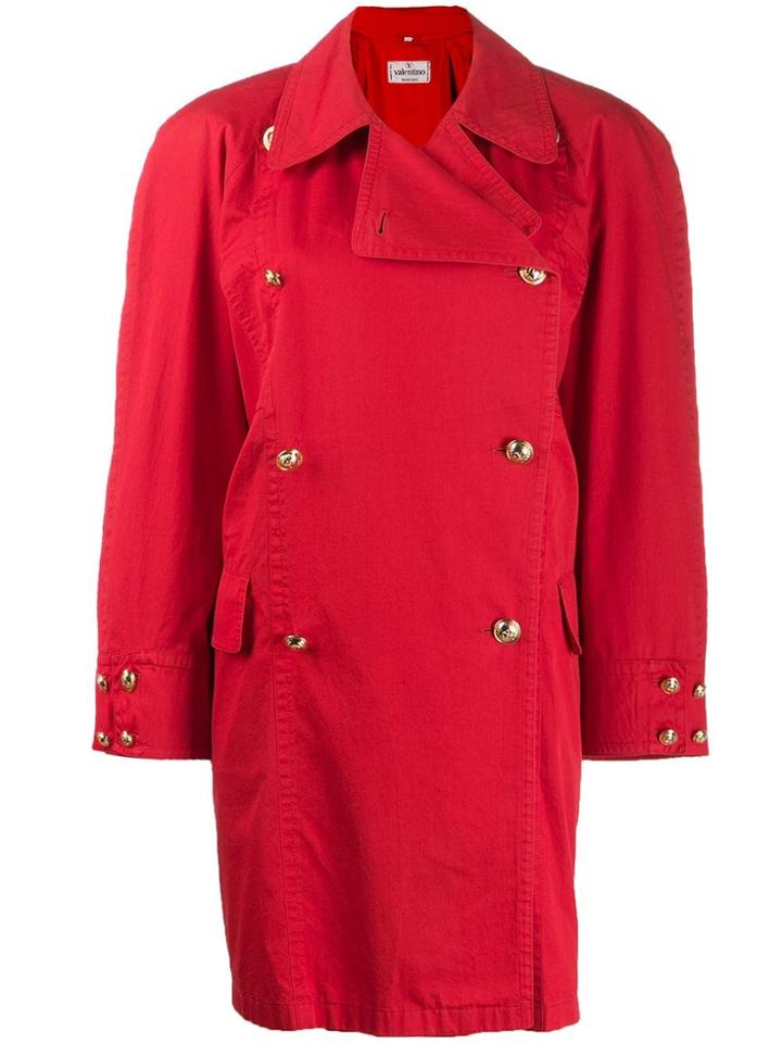 Valentino Pre-owned Double Breasted Jacket - Red