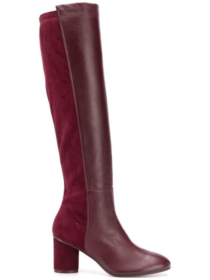 Stuart Weitzman Eloise Boots - Red
