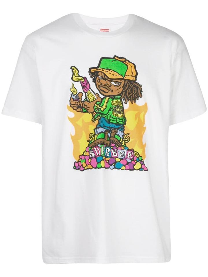 Supreme Molotov Kid Tee - White