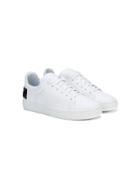 Msgm Kids Lace-up Sneakers - White