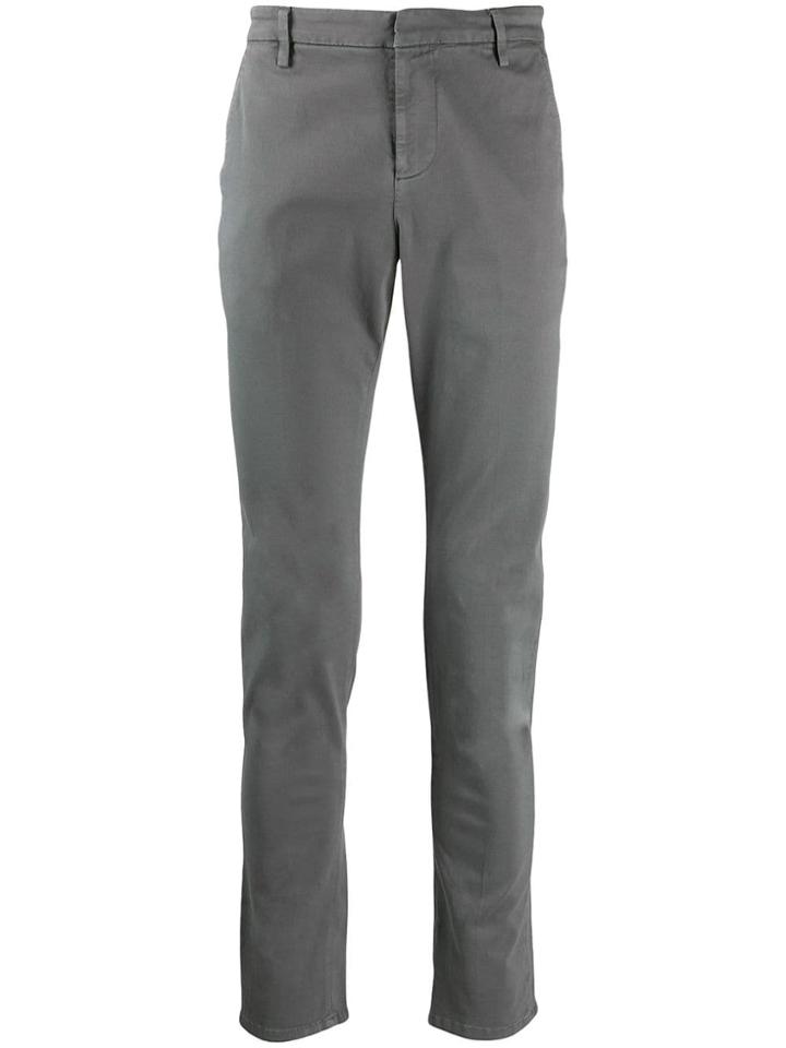 Dondup Straight-leg Chinos - Grey