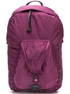 Cp Company Satin Backpack - Purple