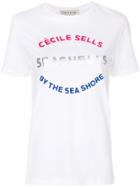 Être Cécile Seashells T-shirt - White