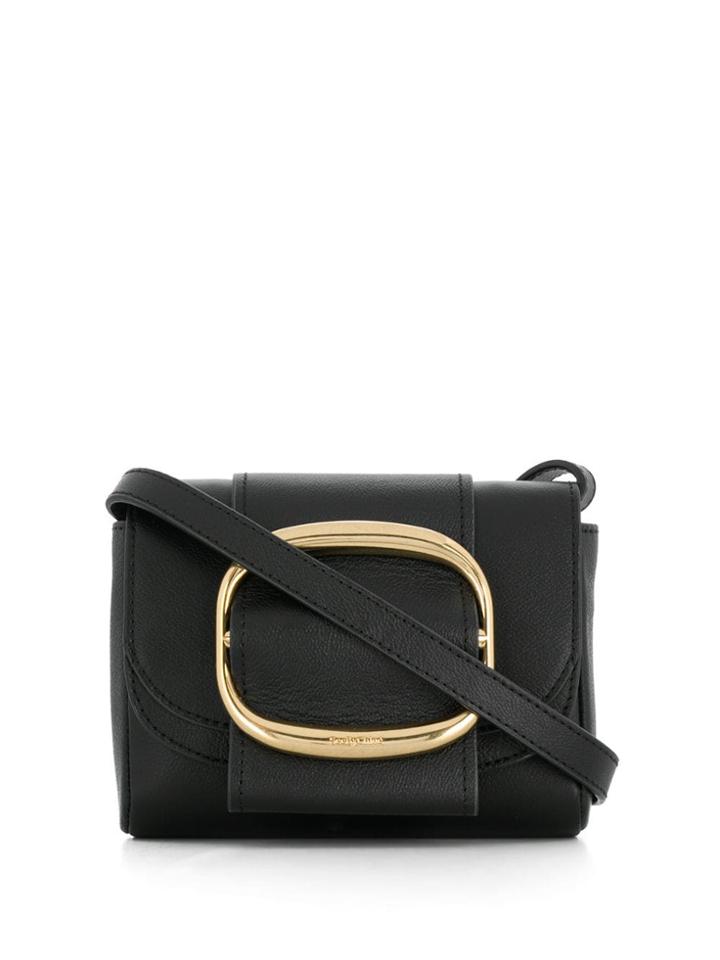 See By Chloé Small Hopper Crossbody Bag - Black