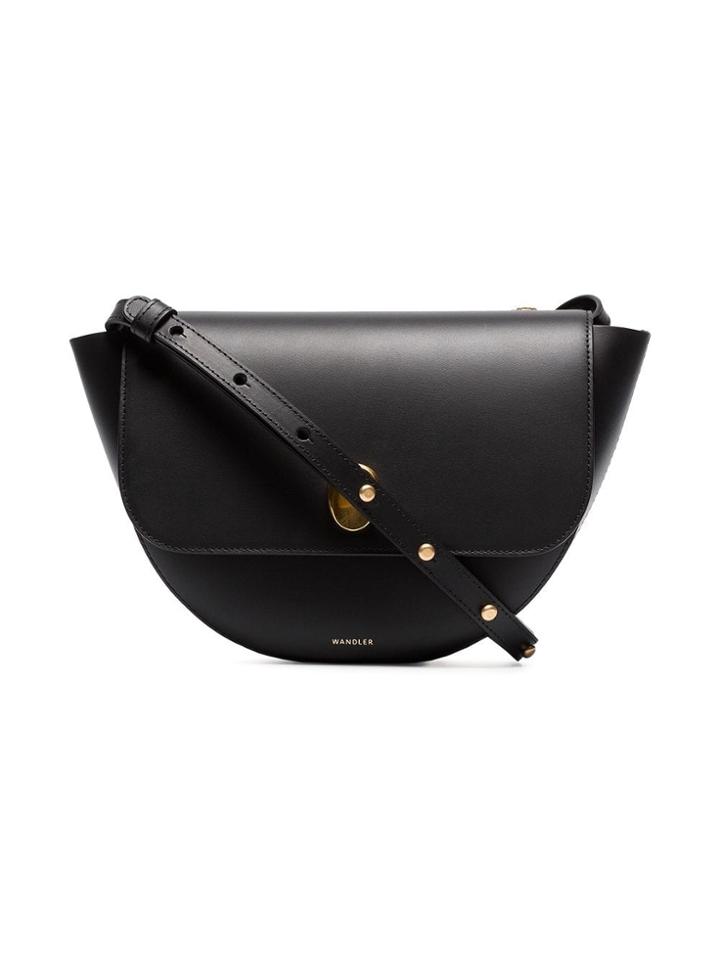 Wandler Black Billy Leather Crossbody Bag