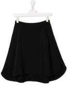 Señorita Lemoniez Teen Petals Skirt - Black