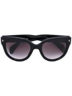 Prada Eyewear - Oversized Sunglasses - Women - Acetate - 54, Black, Acetate