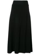 Dorothee Schumacher A-line Skirt With Side Button Detailing - Black