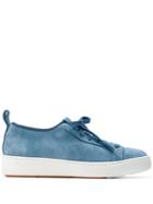 Santoni Classic Low-top Sneakers - Blue