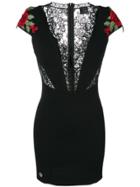 Philipp Plein Nichole Botter Mini Dress - Black
