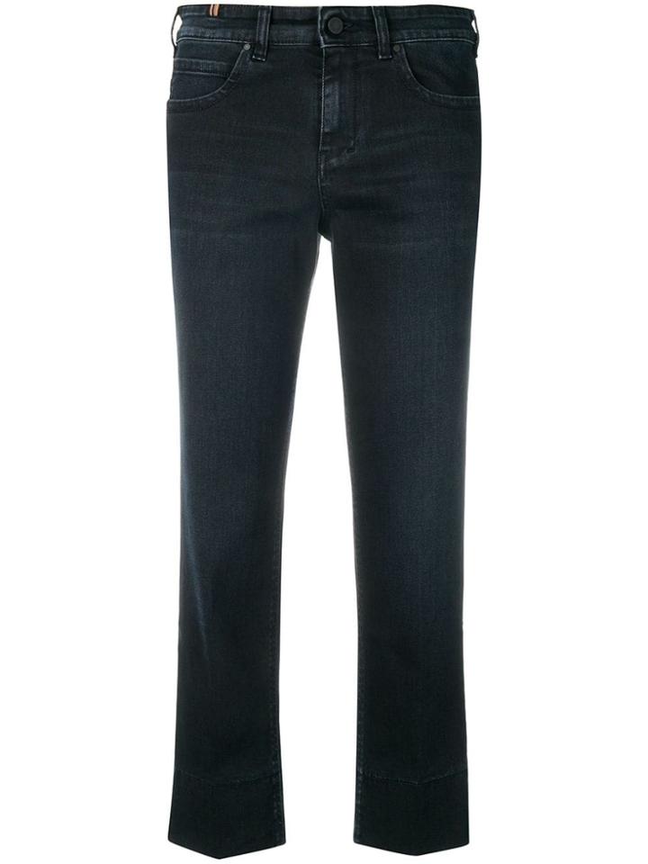 Notify Cropped Jeans - Blue