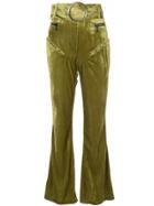 Neith Nyer High Rise Flared Trousers - Green