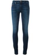 Diesel Stonewashed Skinny Jeans, Women's, Size: 29, Blue, Cotton/polyester/spandex/elastane