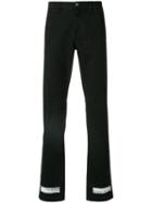 Off-white - Bars Print Jeans - Men - Cotton/spandex/elastane - 34, Black, Cotton/spandex/elastane