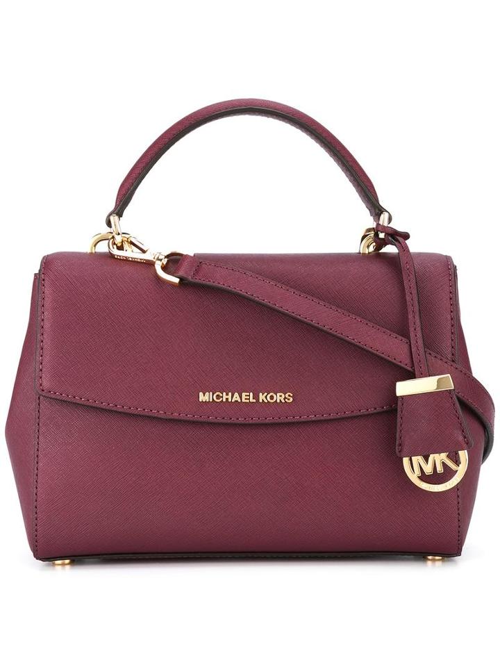 Michael Michael Kors Flap Shoulder Bag, Women's, Pink/purple