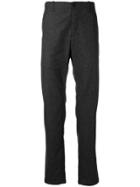 Ymc Slim-fit Tailored Trousers - Grey