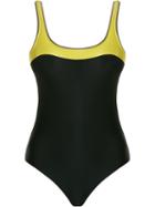 Lygia & Nanny Panelled Swimsuit, Women's, Size: 40, Black, Polyamide/spandex/elastane