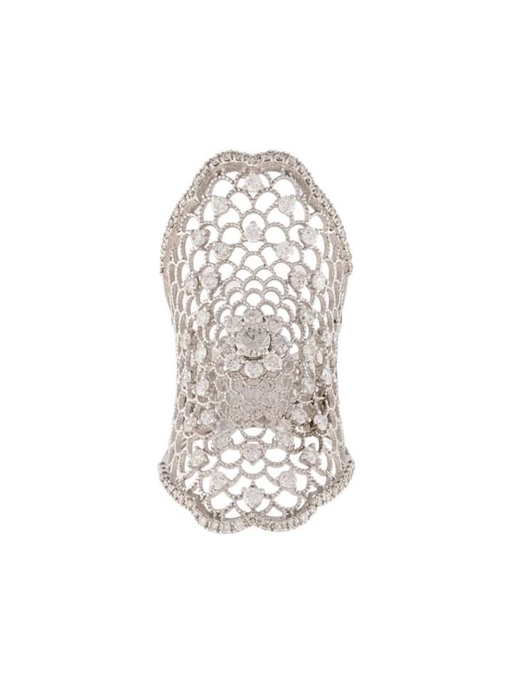 Carole Shashona 'lotus Blessing' Diamond Ring, Women's, White