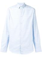 Natural Selection Slate Striped Shirt - Blue