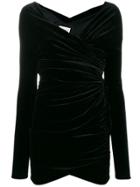Alexandre Vauthier Gathered Short Dress - Black