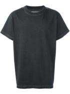 Off-white Striped Back Print T-shirt