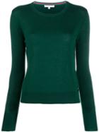 Patrizia Pepe Logo Charm Pullover - Green