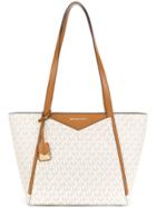 Michael Michael Kors Whitney Small Logo Tote - Nude & Neutrals