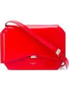 Givenchy Medium Bow-cut Shoulder Bag, Women's, Red, Calf Leather