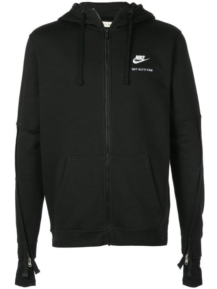 1017 Alyx 9sm Nike X 1017 Alyx 9sm Zip Sleeve Hoodie - Black