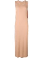 T By Alexander Wang Jersey Tank Dress, Women's, Size: Small, Pink/purple, Rayon