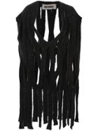 Uma Wang Shredded Top - Black